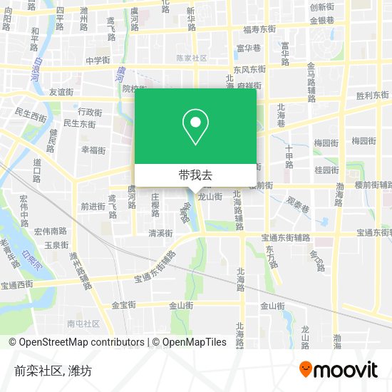 前栾社区地图