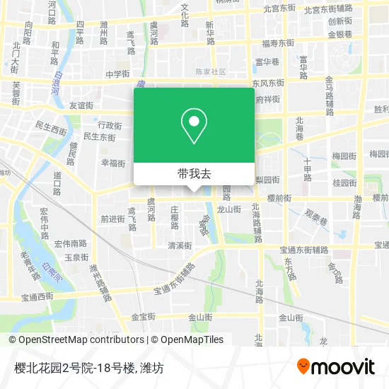 樱北花园2号院-18号楼地图