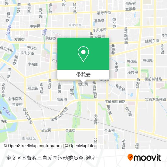 奎文区基督教三自爱国运动委员会地图