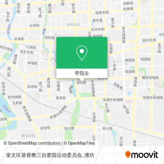 奎文区基督教三自爱国运动委员会地图