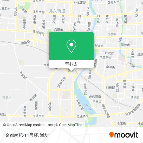 金都南苑-11号楼地图
