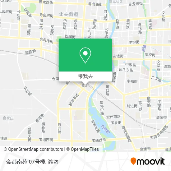 金都南苑-07号楼地图