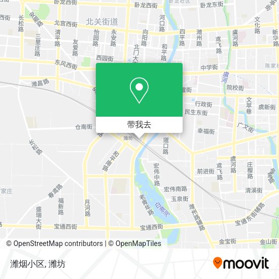 潍烟小区地图