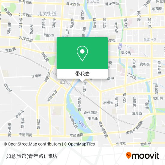 如意旅馆(青年路)地图