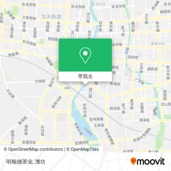 明顺德茶业地图