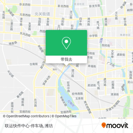 联运快件中心-停车场地图