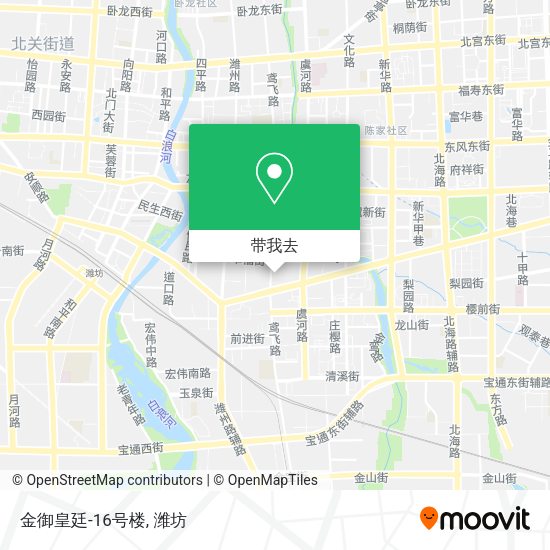 金御皇廷-16号楼地图