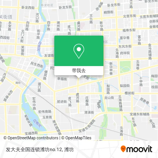 发大夫全国连锁潍坊no.12地图