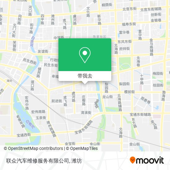 联众汽车维修服务有限公司地图