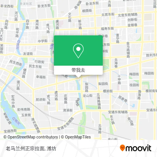 老马兰州正宗拉面地图