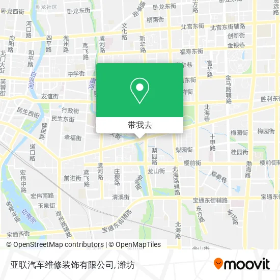 亚联汽车维修装饰有限公司地图