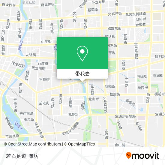 若石足道地图