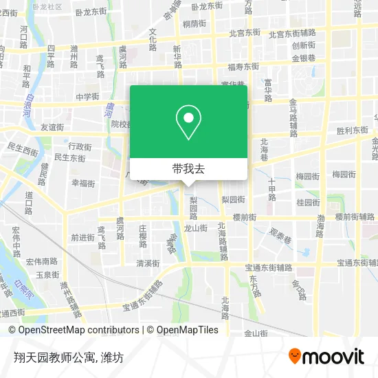 翔天园教师公寓地图