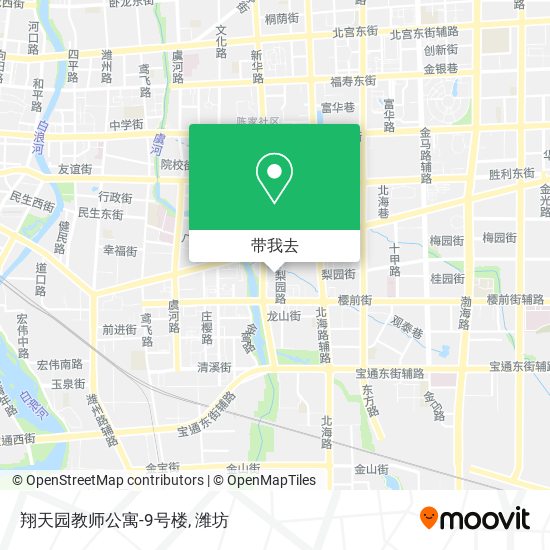 翔天园教师公寓-9号楼地图