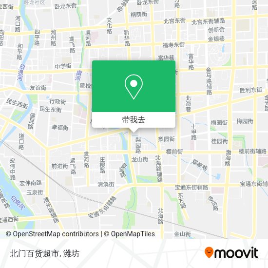 北门百货超市地图