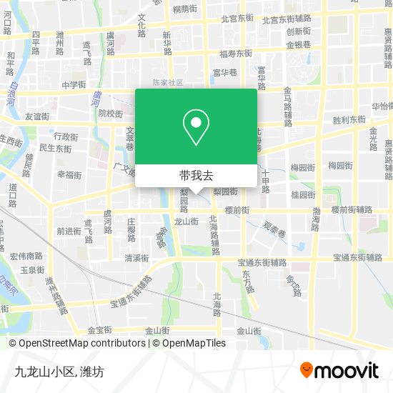 九龙山小区地图