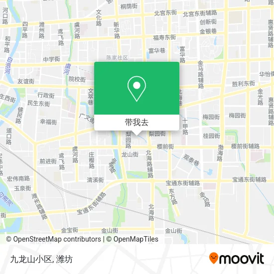 九龙山小区地图