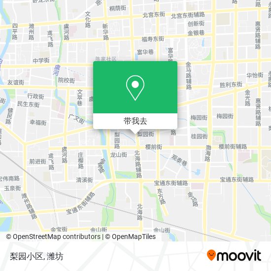 梨园小区地图