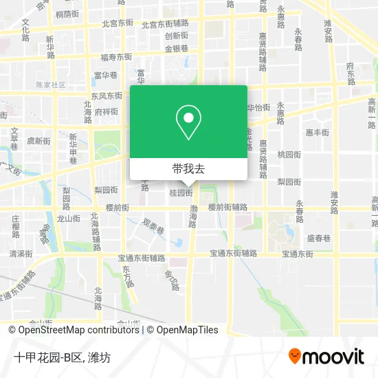 十甲花园-B区地图