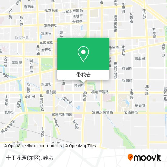十甲花园(东区)地图