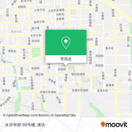 水岸华府-30号楼地图