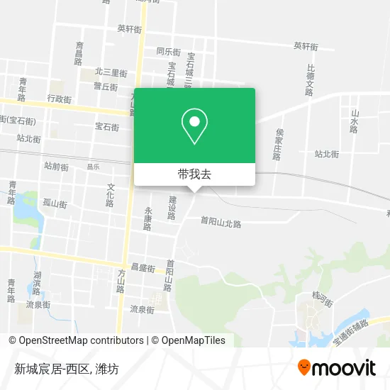 新城宸居-西区地图