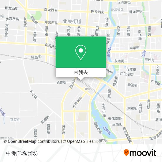 中侨广场地图