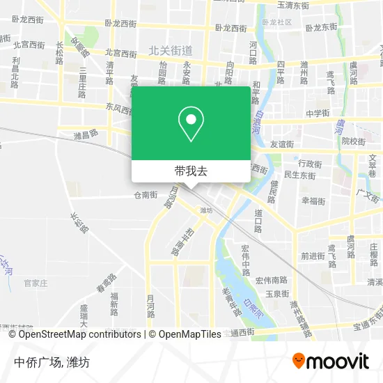 中侨广场地图