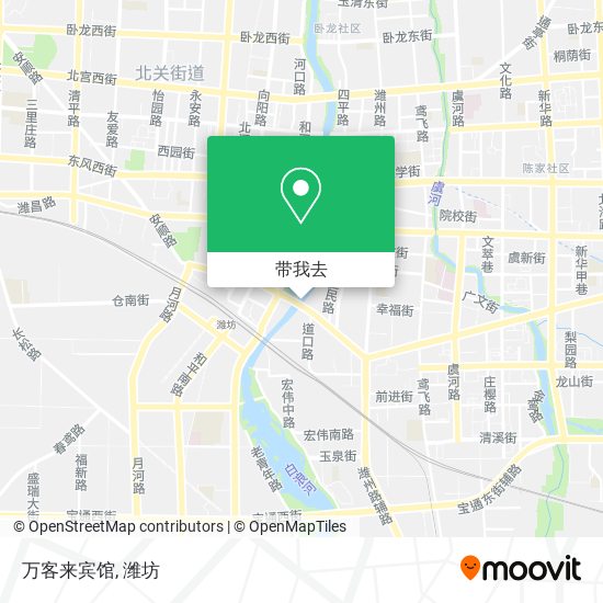 万客来宾馆地图