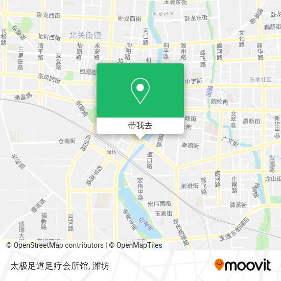 太极足道足疗会所馆地图