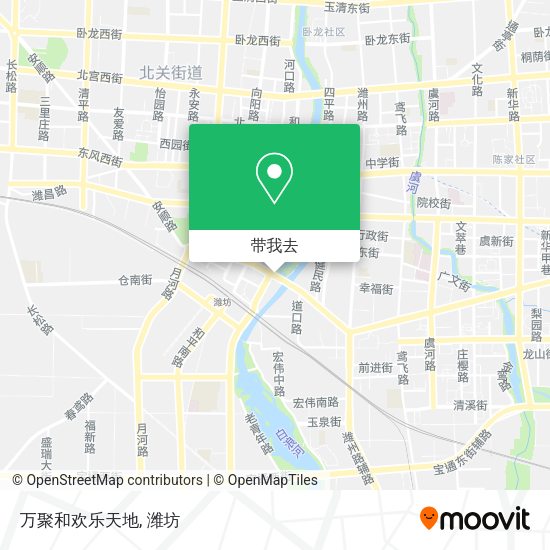 万聚和欢乐天地地图