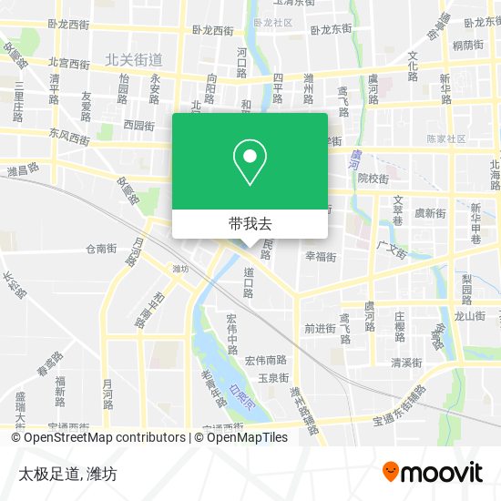太极足道地图