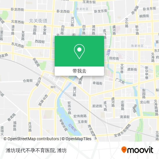 潍坊现代不孕不育医院地图