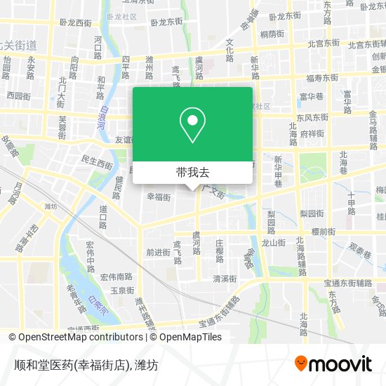 顺和堂医药(幸福街店)地图