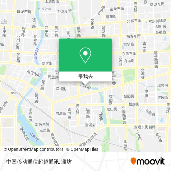 中国移动通信超越通讯地图