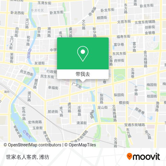 世家名人客房地图