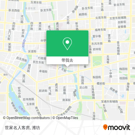 世家名人客房地图