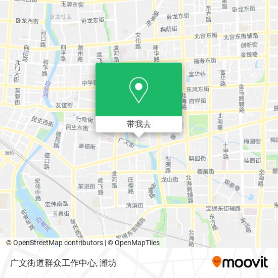 广文街道群众工作中心地图