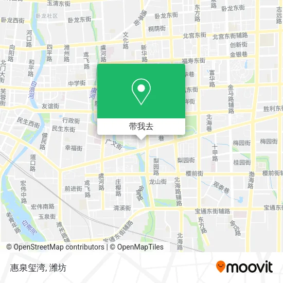 惠泉玺湾地图