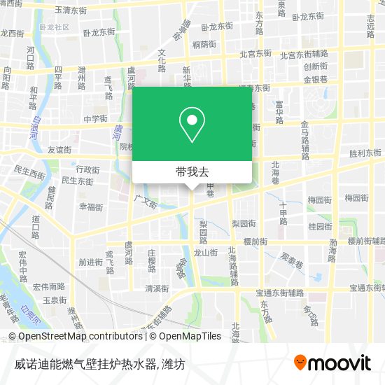 威诺迪能燃气壁挂炉热水器地图