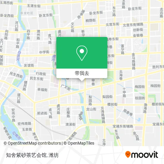 知舍紫砂茶艺会馆地图