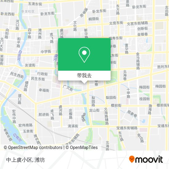 中上虞小区地图