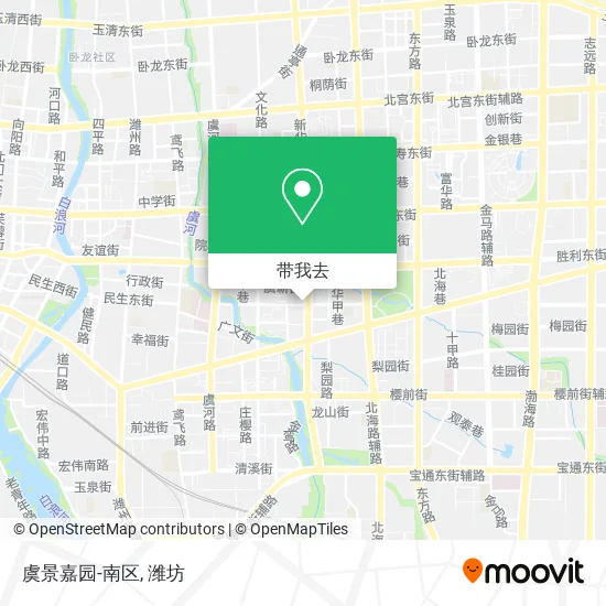 虞景嘉园-南区地图