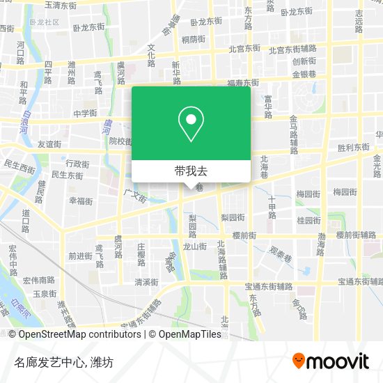 名廊发艺中心地图