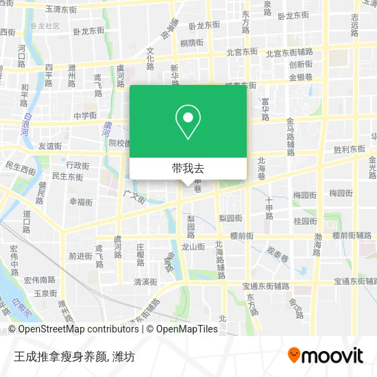 王成推拿瘦身养颜地图