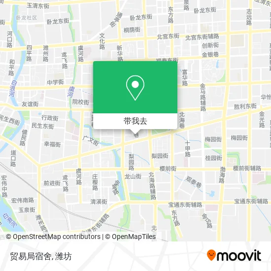 贸易局宿舍地图