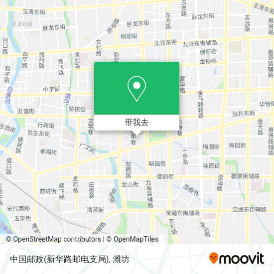 中国邮政(新华路邮电支局)地图