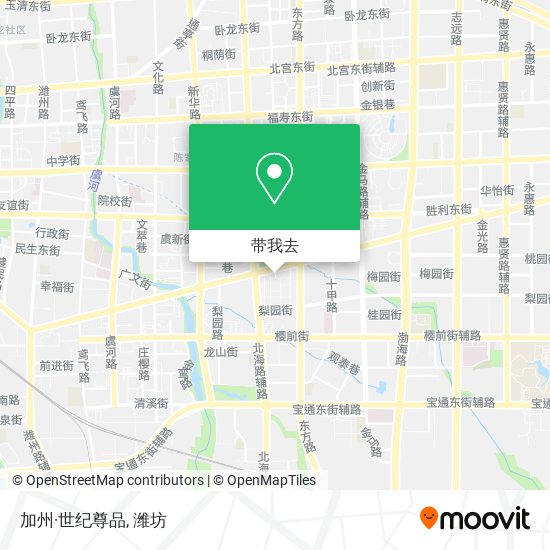 加州·世纪尊品地图