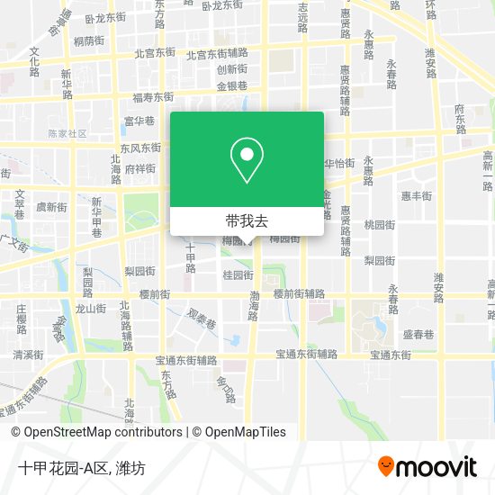 十甲花园-A区地图