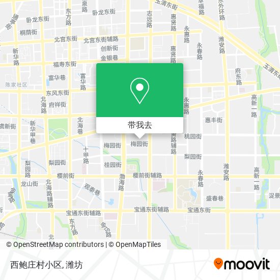 西鲍庄村小区地图